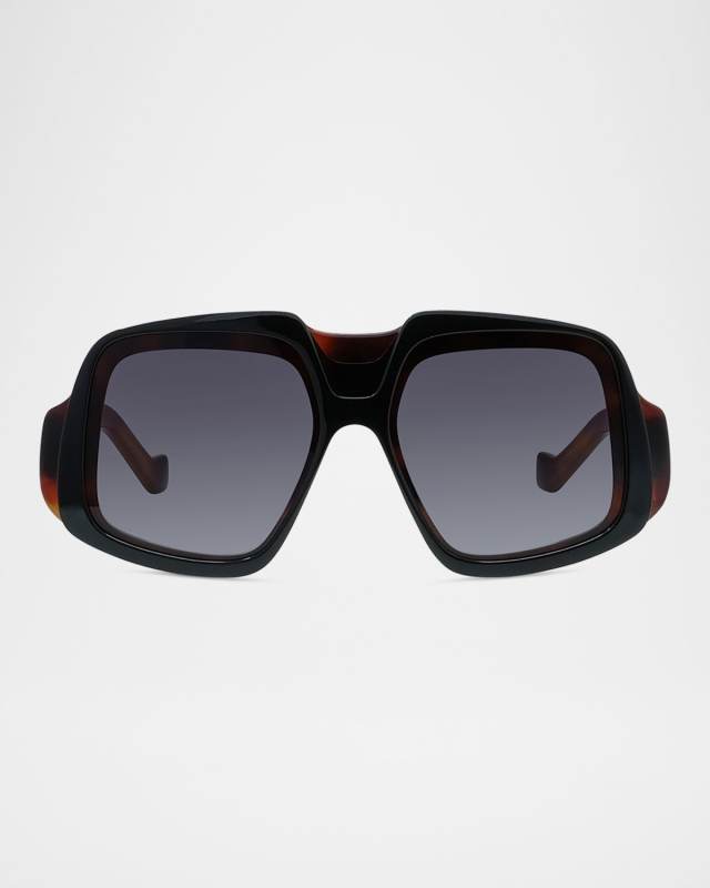 Anagram Acetate Shield Sunglasses